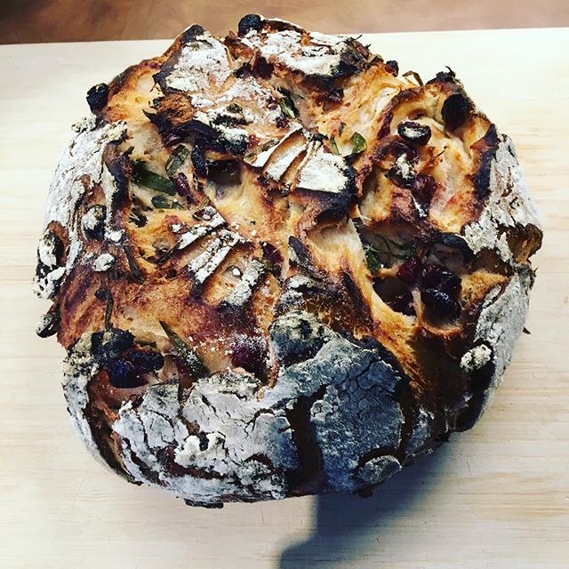 Tarragon and Cranberries Bread The Fresh Loaf
